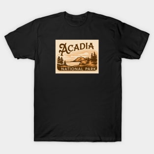 Acadia National Park Vintage T-Shirt